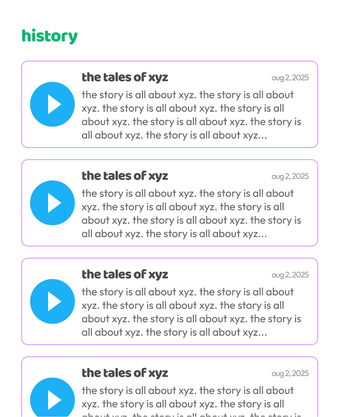 your story library